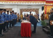 Gebrakan Baru, Usai Lantik 15 Pejabat Eselon II, Bupati Yulianto Langsung Boyong OPD Bakti Sosial ke Panti Lansia