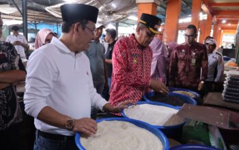 Jelang Ramadan, Wako–Wawako Sidak Pasar Ibuah, Harga Sembako Relatif Stabil