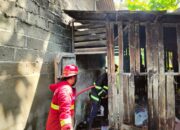 Kebakaran Dapur di Parupuk Tabing, Damkar Padang Selamatkan Dua Rumah dari Ancaman Api