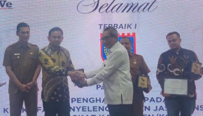 Ungguli Medan, PUPR Payakumbuh Sabet Penghargaan Terbaik I