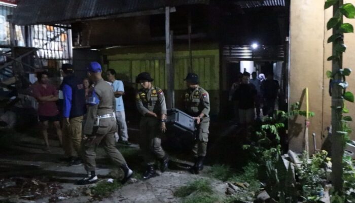 Tempat Karaoke di Lubeg Ditertibkan Satpol PP, Stel Sound System dengan Suara Keras