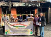 SMPN 15 Padang Berbagi di Ramadan, Salurkan Santunan untuk Siswa Korban Kebakaran