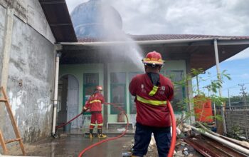 Masjid Raya Ahlussunah Sungai Sapih Terbakar, Damkar Selamatkan Aset Senilai Hampir Rp1 Miliar