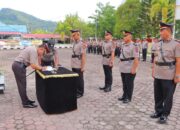 Kapolres Pessel Pimpin Sertijab, Tegaskan Komitmen Polri Presisi dan Penguatan Kinerja