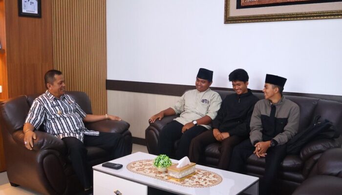 Wawako Payakumbuh Terima Silaturahim Pelajar NU